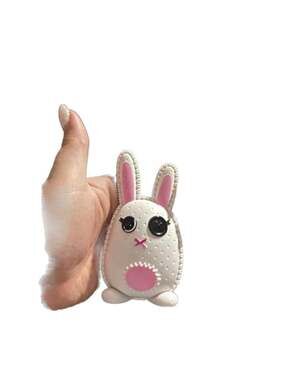 Lalaloopsy Misty Mysterious Pet Bunny Rabbit White Vinyl Toy Figure